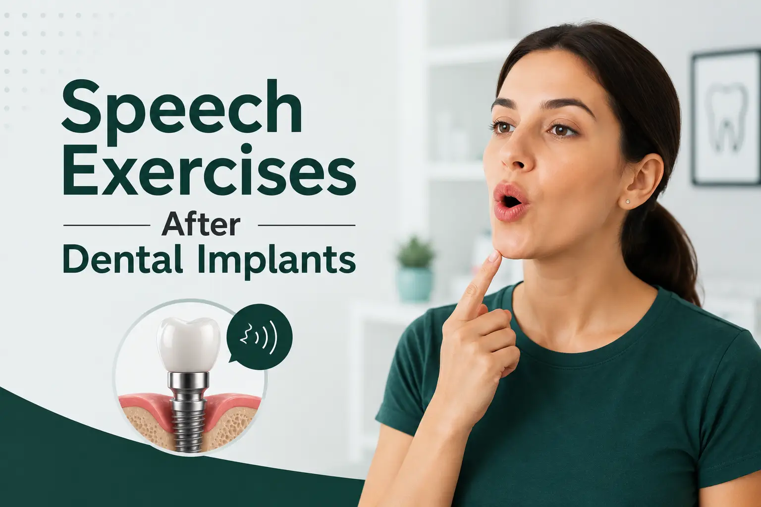 Speech Exercises After Dental Implants
