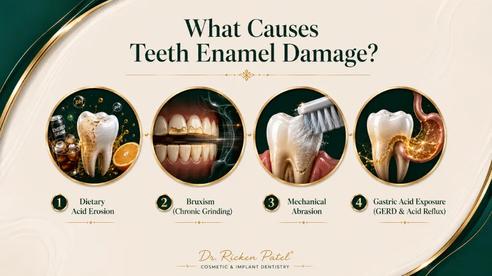 How to Fix Enamel on Teeth