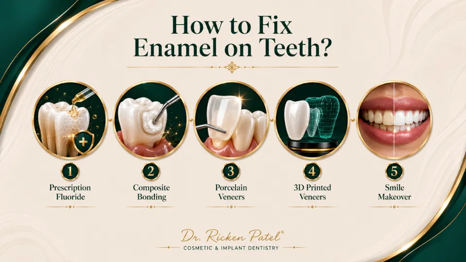 How to Fix Enamel on Teeth