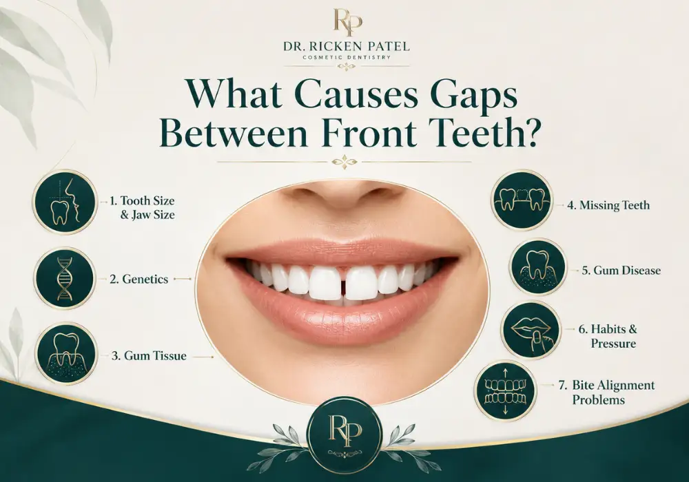How to Hide Gaps Between Front Teeth