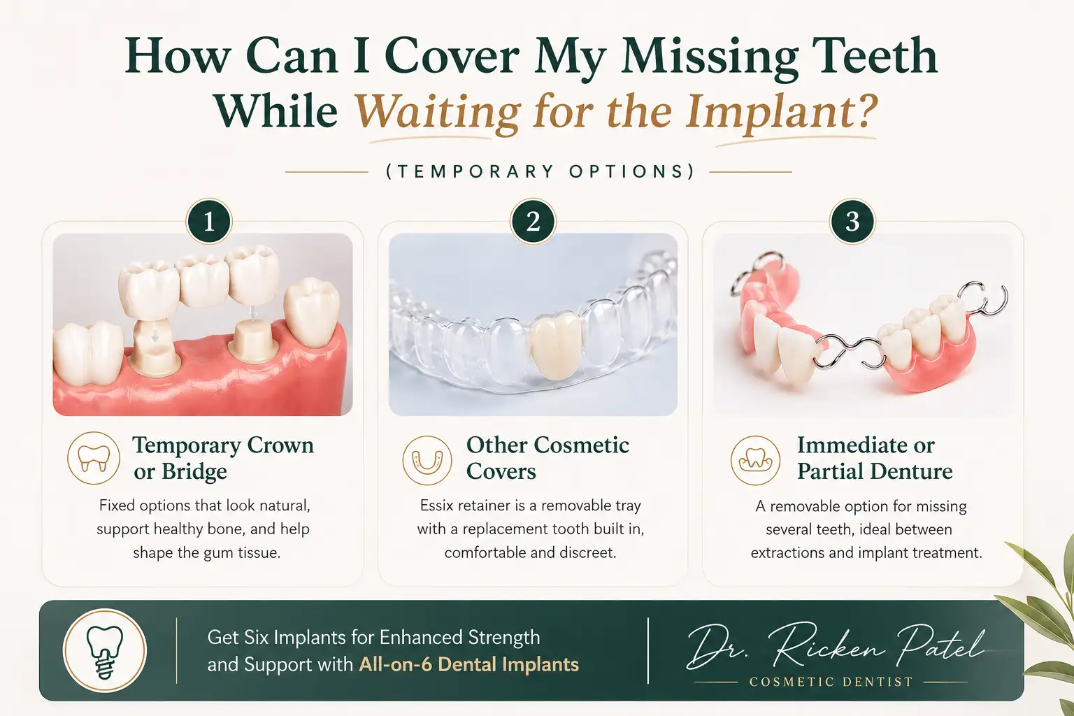 How Can I Cover My Missing Teeth