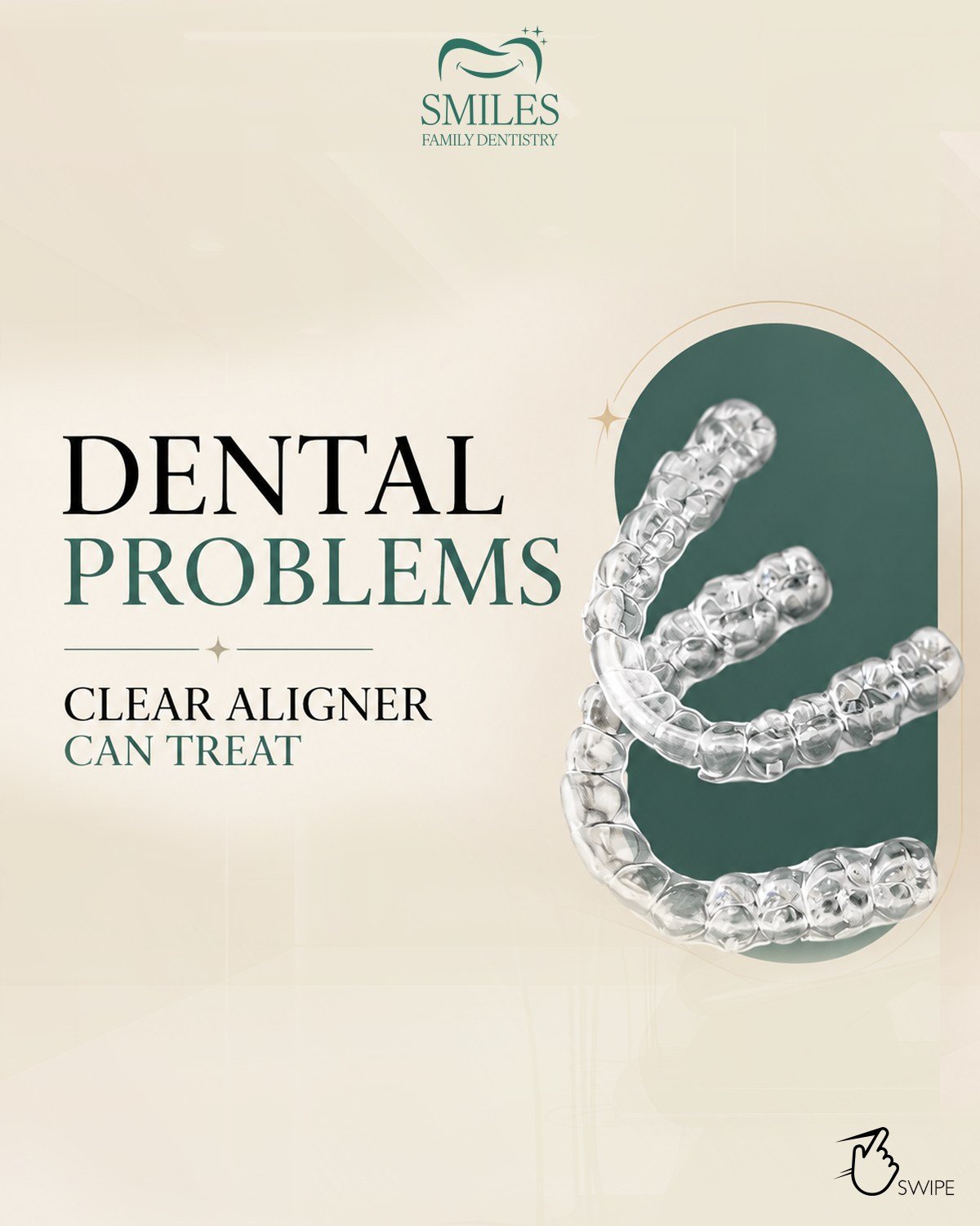 Dental problems a clear aligner can treat, from Smiles Family Dentistry