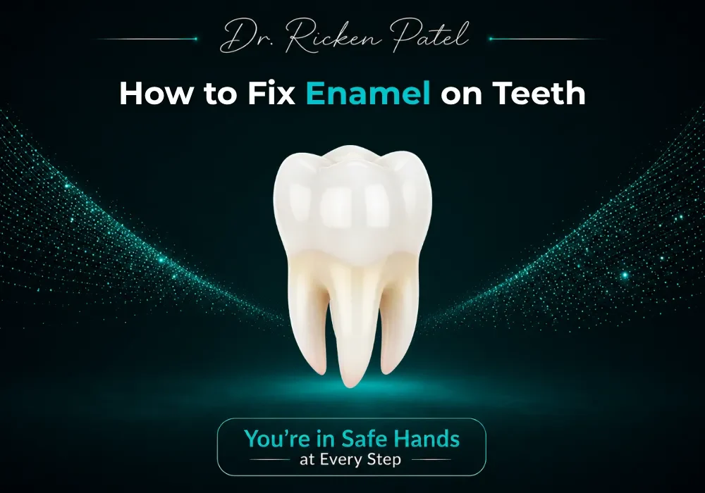 How to Fix Enamel on Teeth