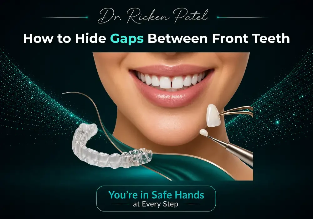 How to Hide Gaps Between Front Teeth